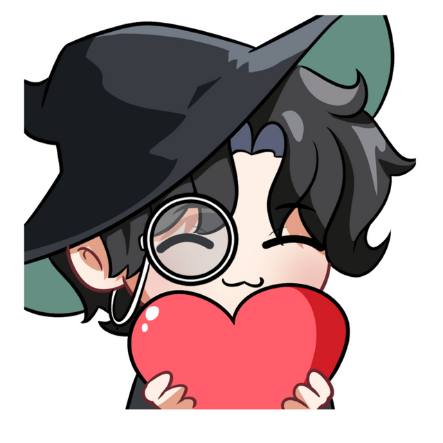 GreyTheError Heart Sticker