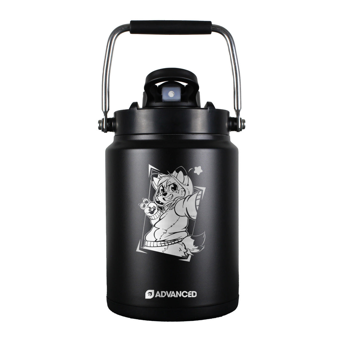 CorgiCam Custom Half Gallon Jug - Black