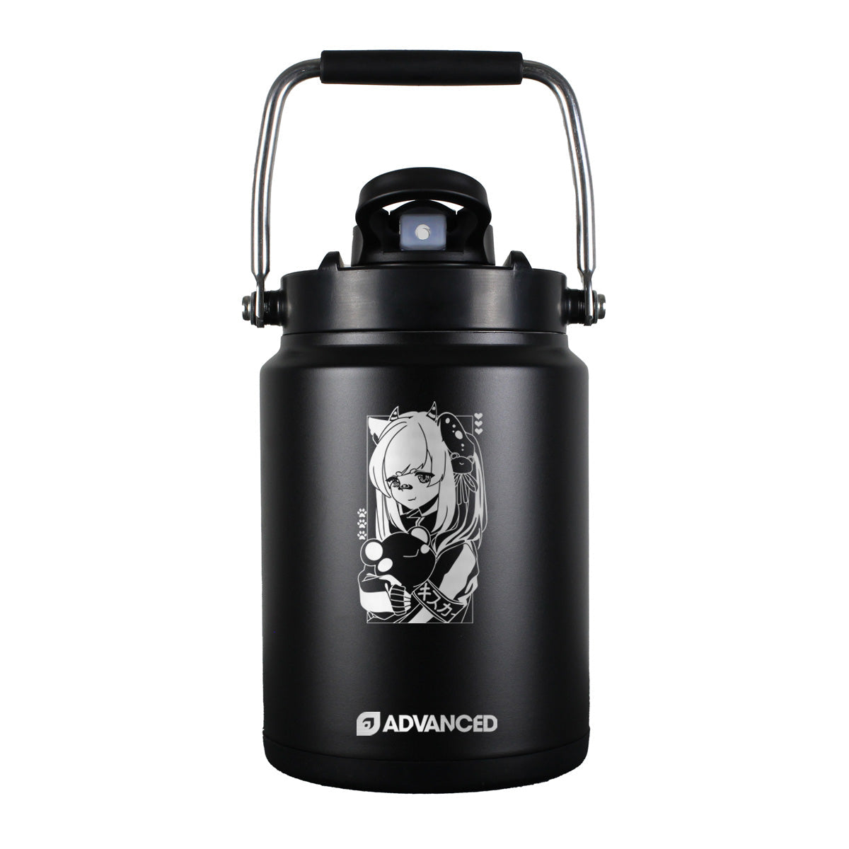Kiskachan V2 Custom Half Gallon Jug - Black