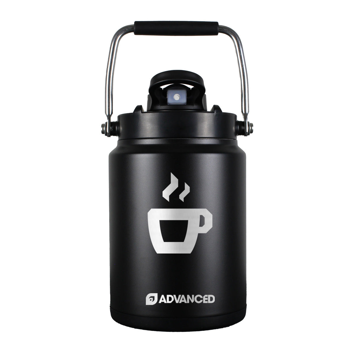 Espresso Custom Half Gallon Jug - Black