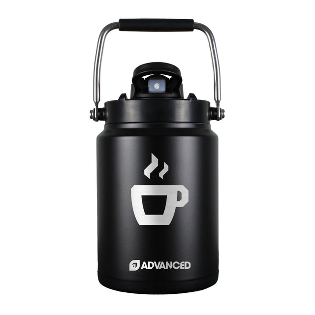 Espresso Custom Half Gallon Jug - Black