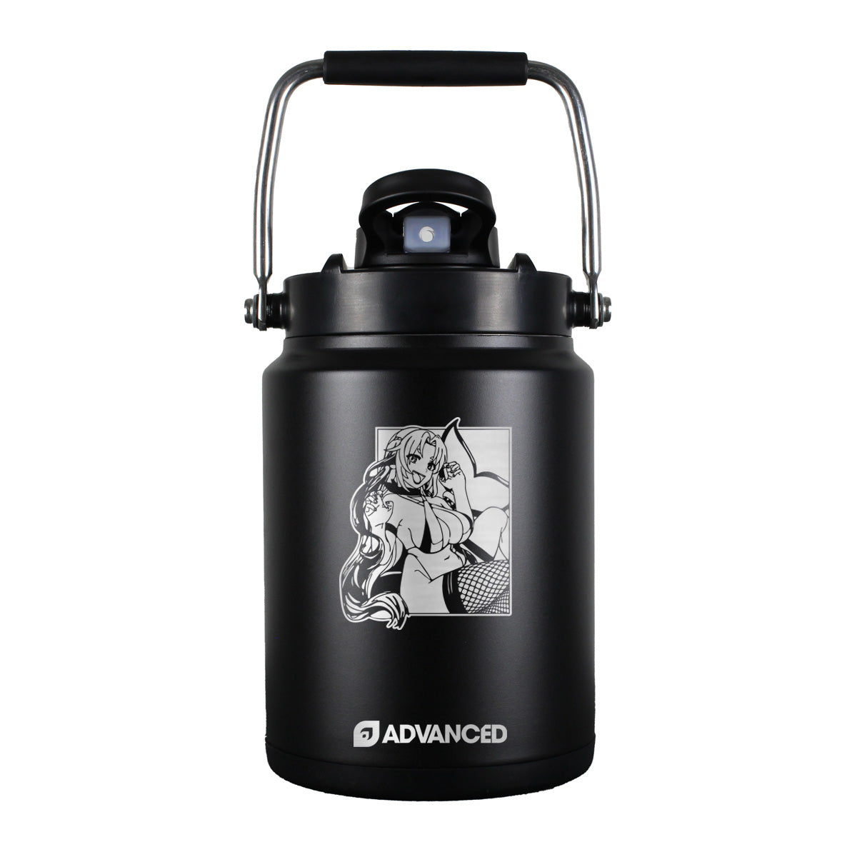 Orca Tsukii Custom Half Gallon Jug - Black