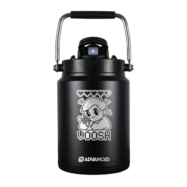 Voosh Custom Half Gallon Jug - Black