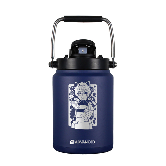 MyNameBin Custom Half Gallon Jug - Navy