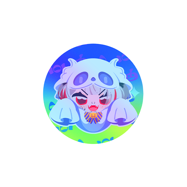 Vexmlk's Limited Edition Halloween Vampire Sticker