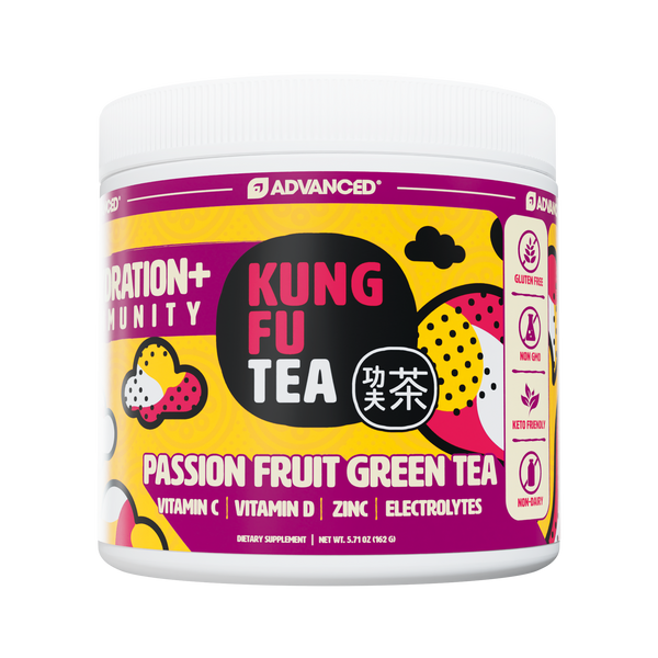 Immunity+ Hydration Kung Fu Tea Passionfruit Green Tea