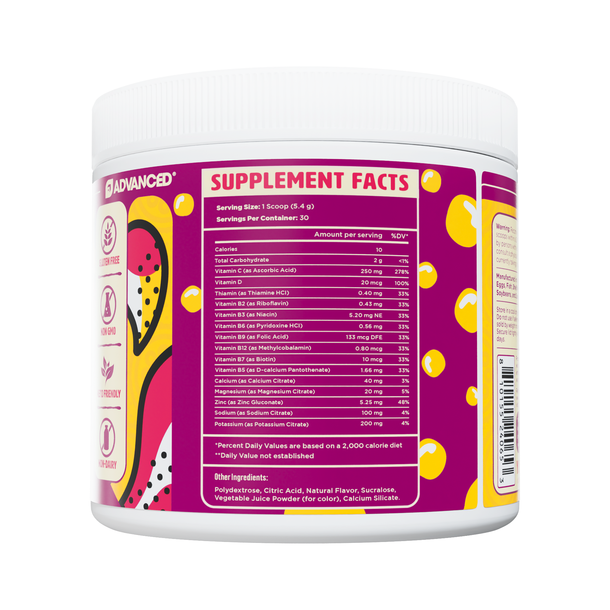 Immunity+ Hydration Kung Fu Tea Passionfruit Green Tea