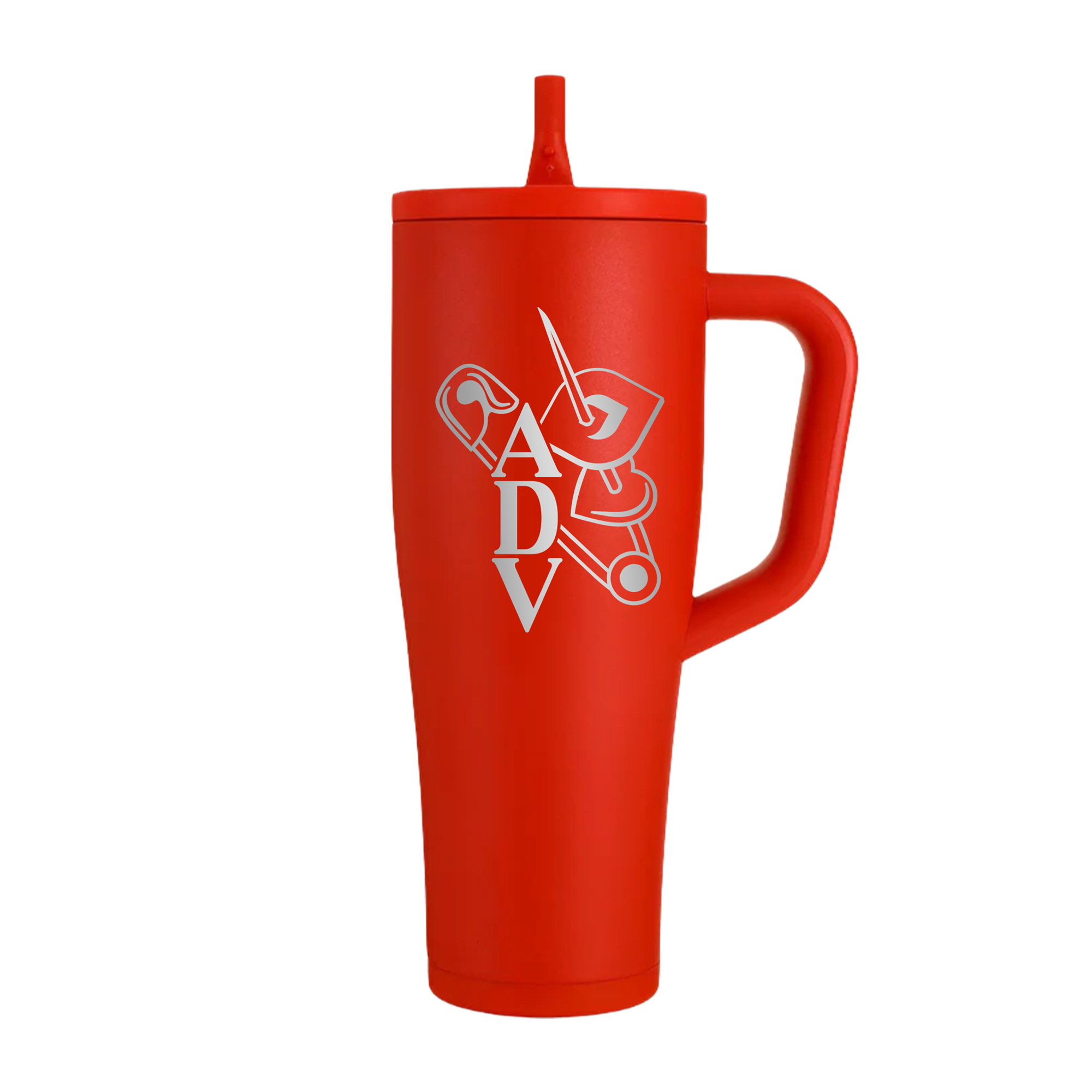 ADV Safety Pin Custom 40oz Legend Series Ice Shaker - Red