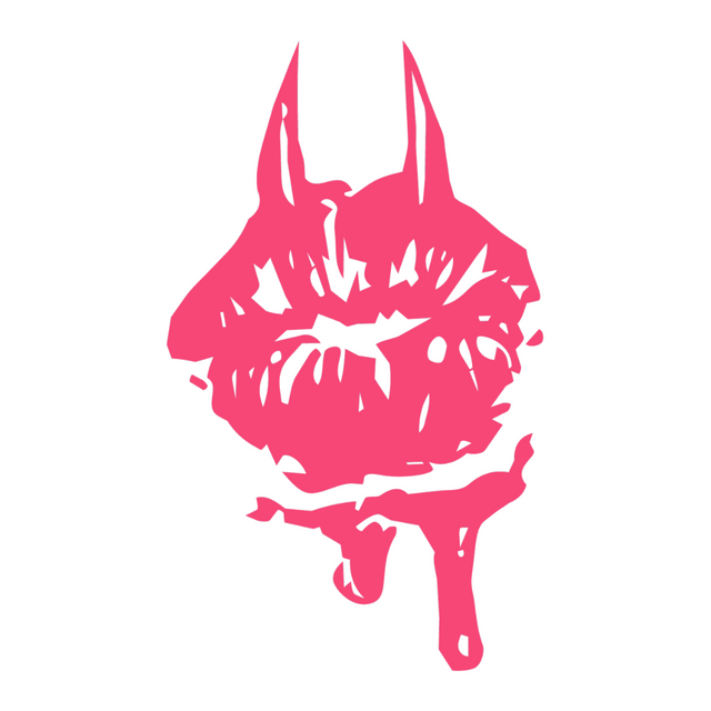 Monstalicious Pink Lips Sticker