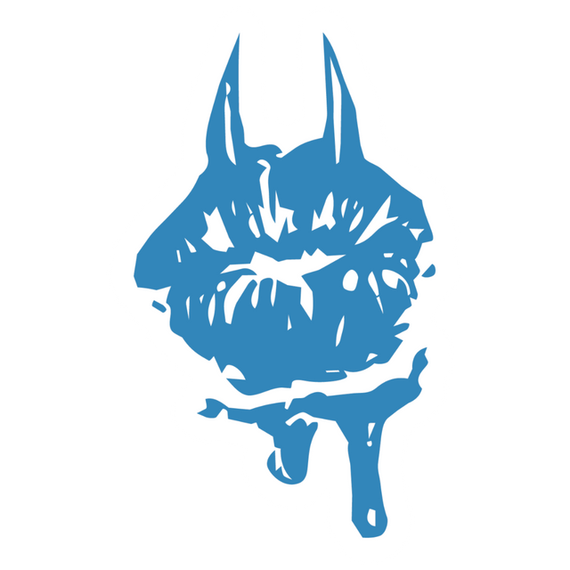 Monstalicious Blue Lips Sticker