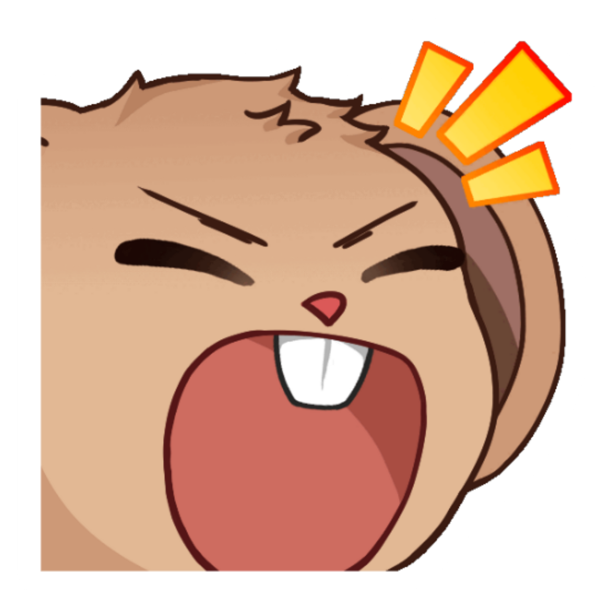 Voll Bark Bark Sticker