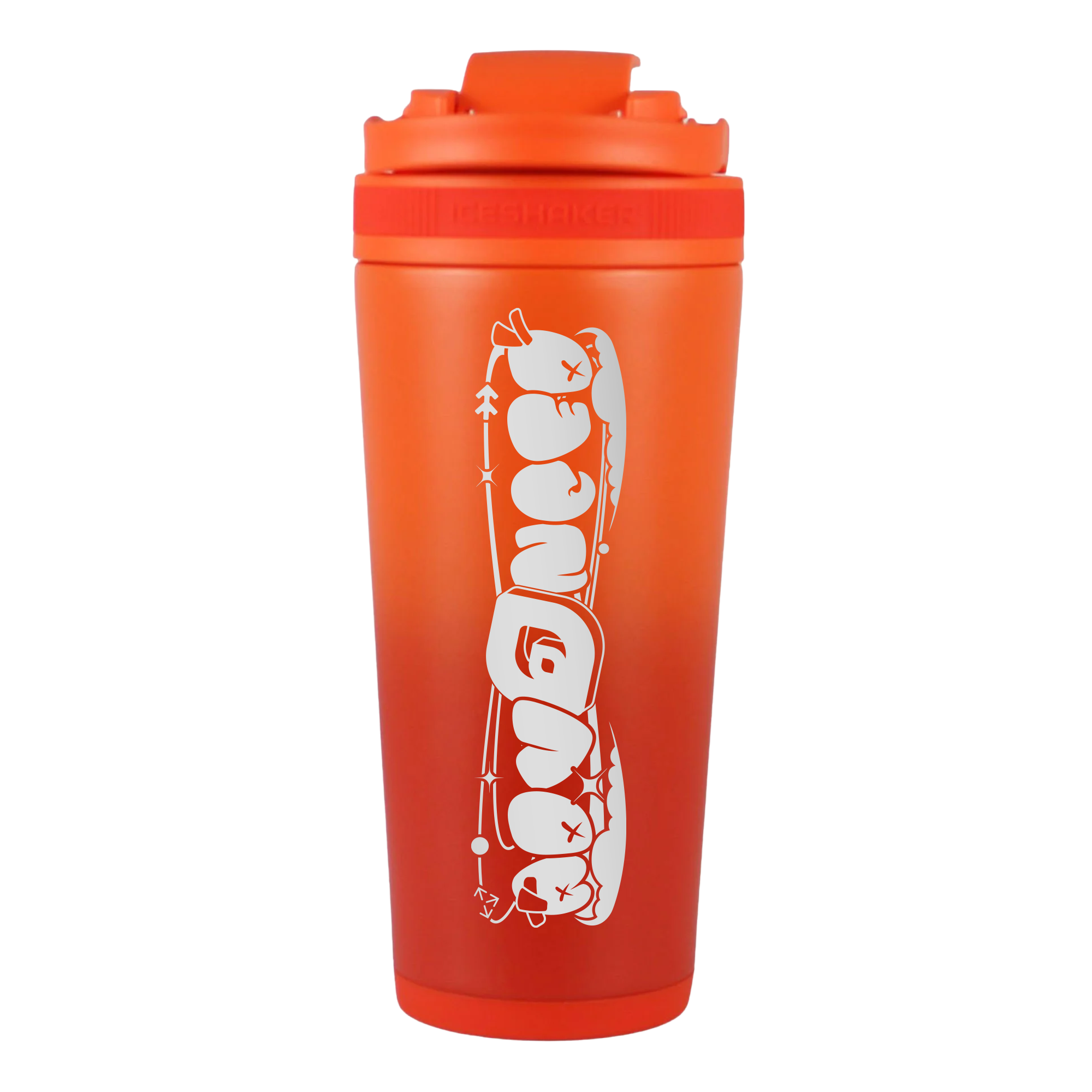 ADV Street Series Custom 26oz Ice Shaker - Orange Color Rush