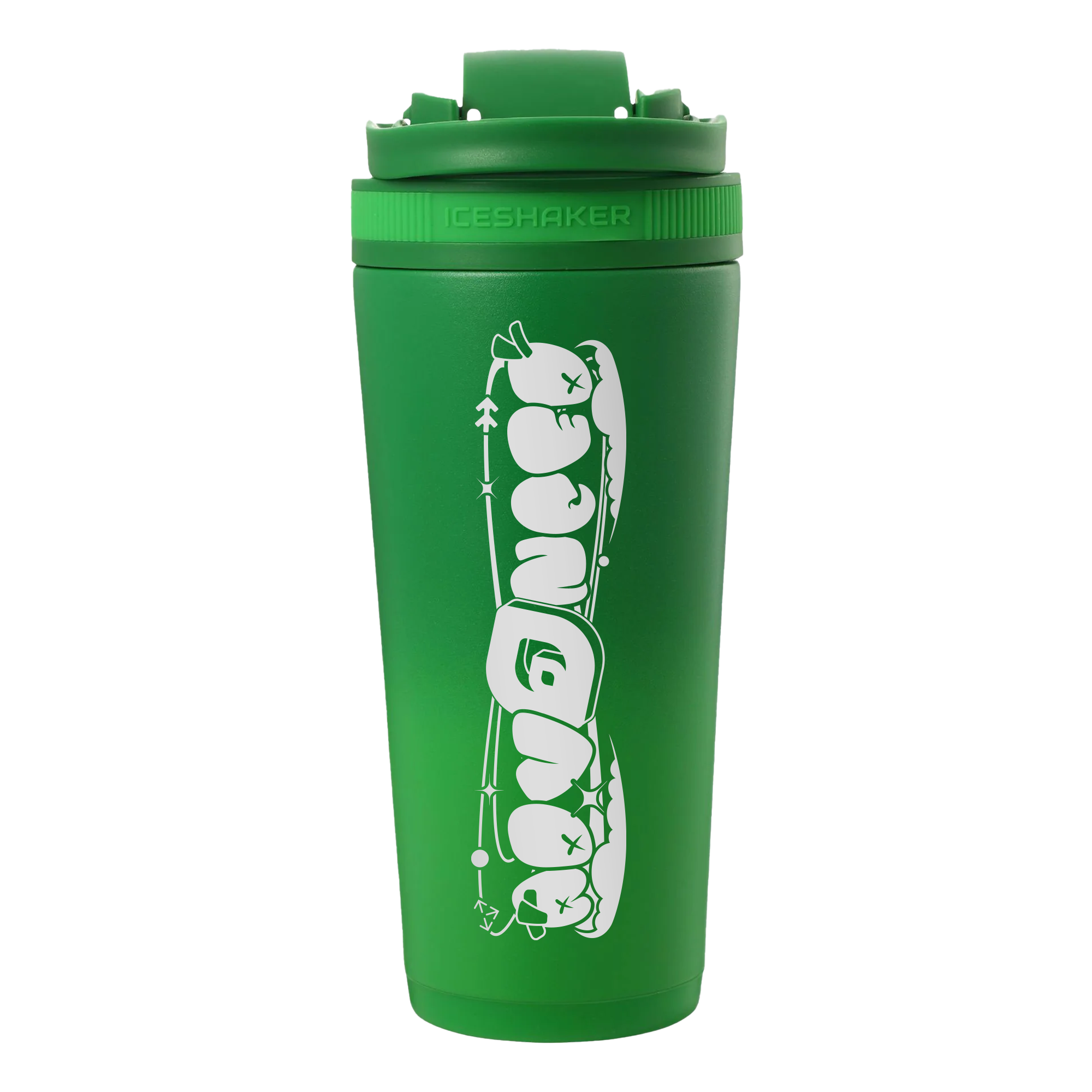 ADV Street Series Custom 26oz Ice Shaker - Green Color Rush