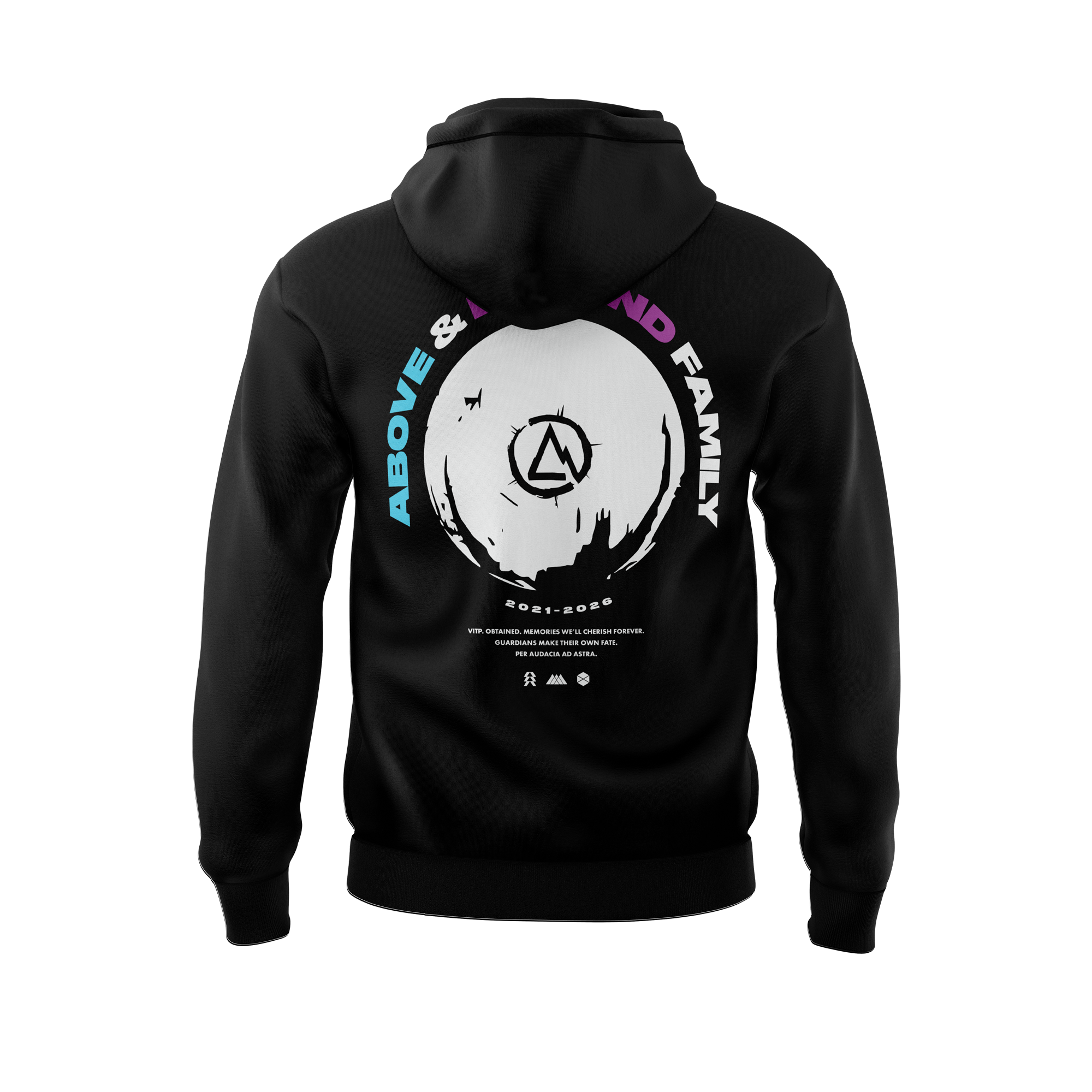 Above's Final Black Hoodie