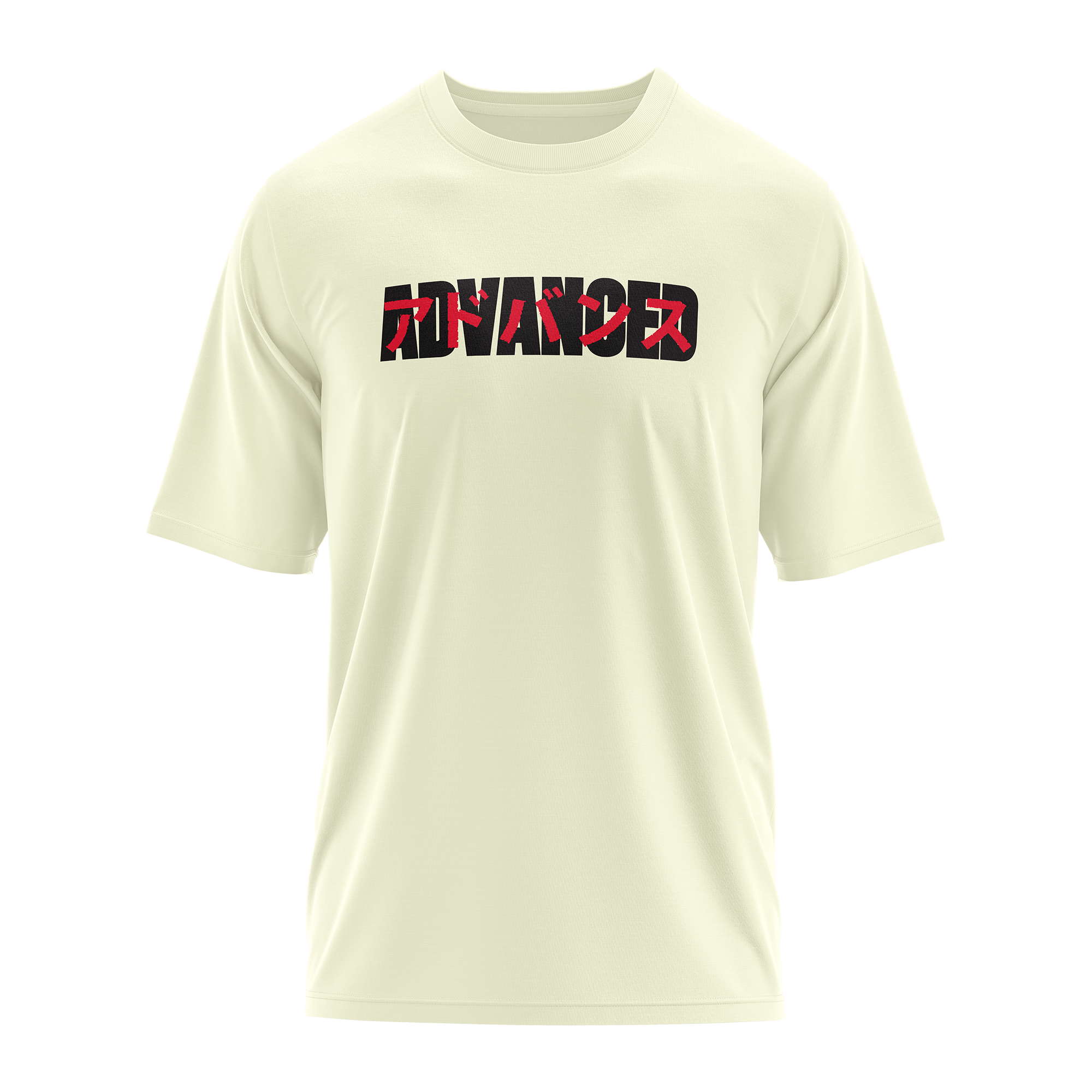 Neo-Tokyo - Oversized Cream Tee