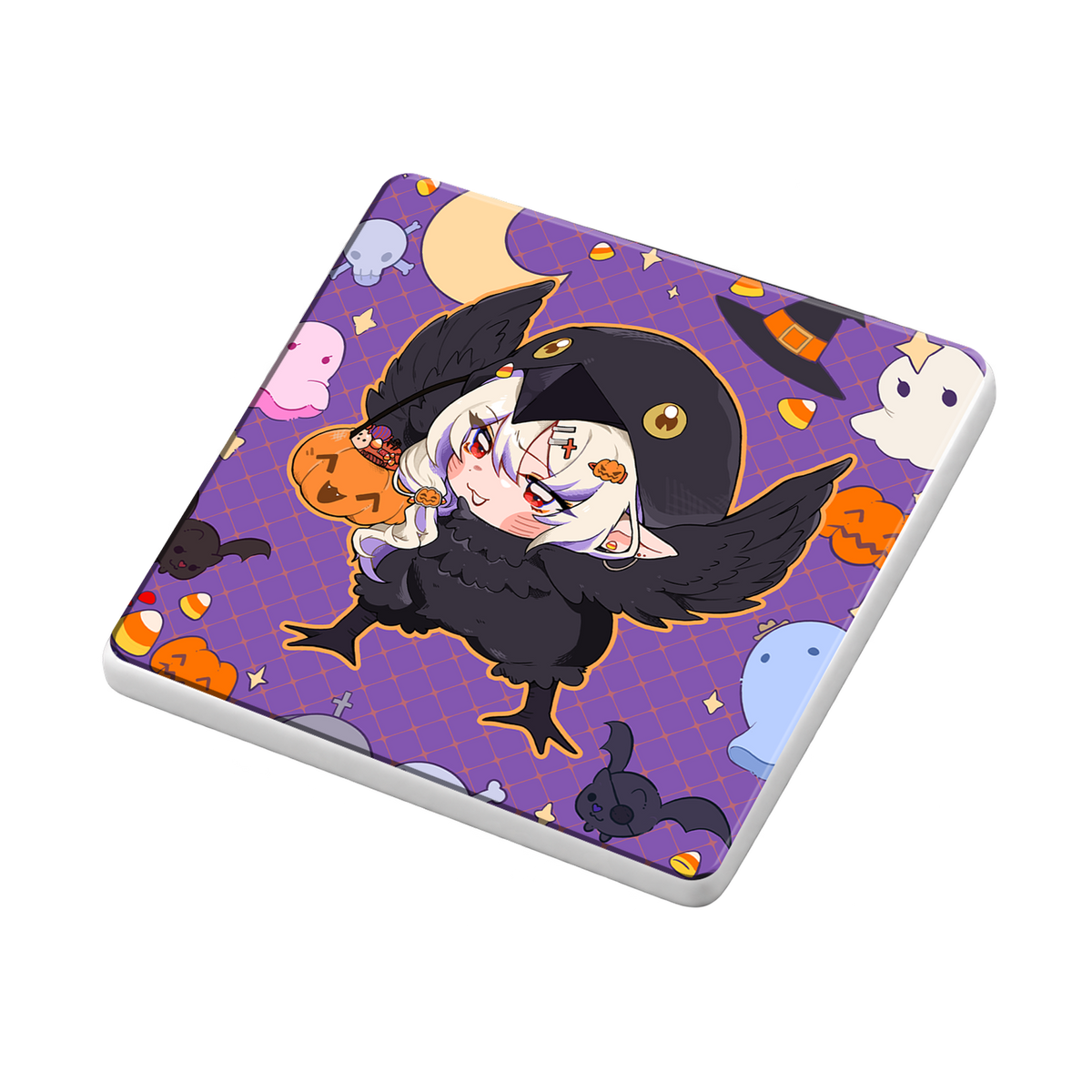 Alchevic's Halloween Ceramic Coaster