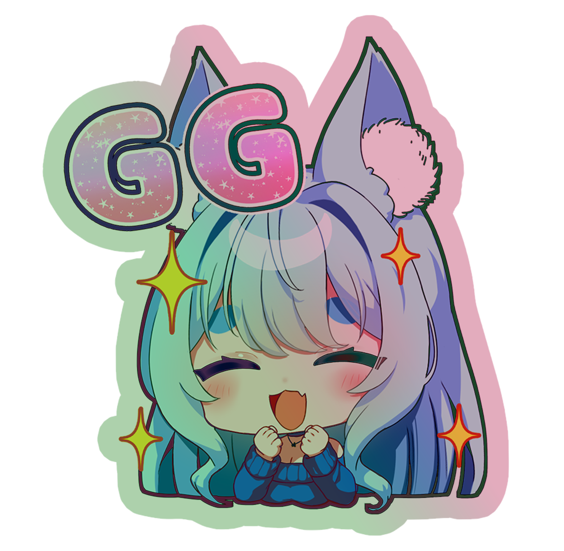 Amaiami GG Sticker
