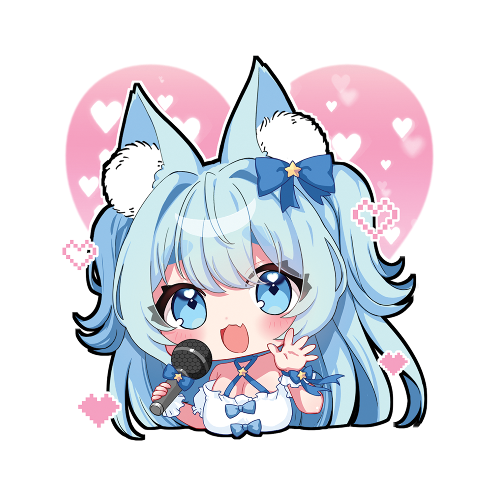 Amaiami's Valentine's Day Sticker