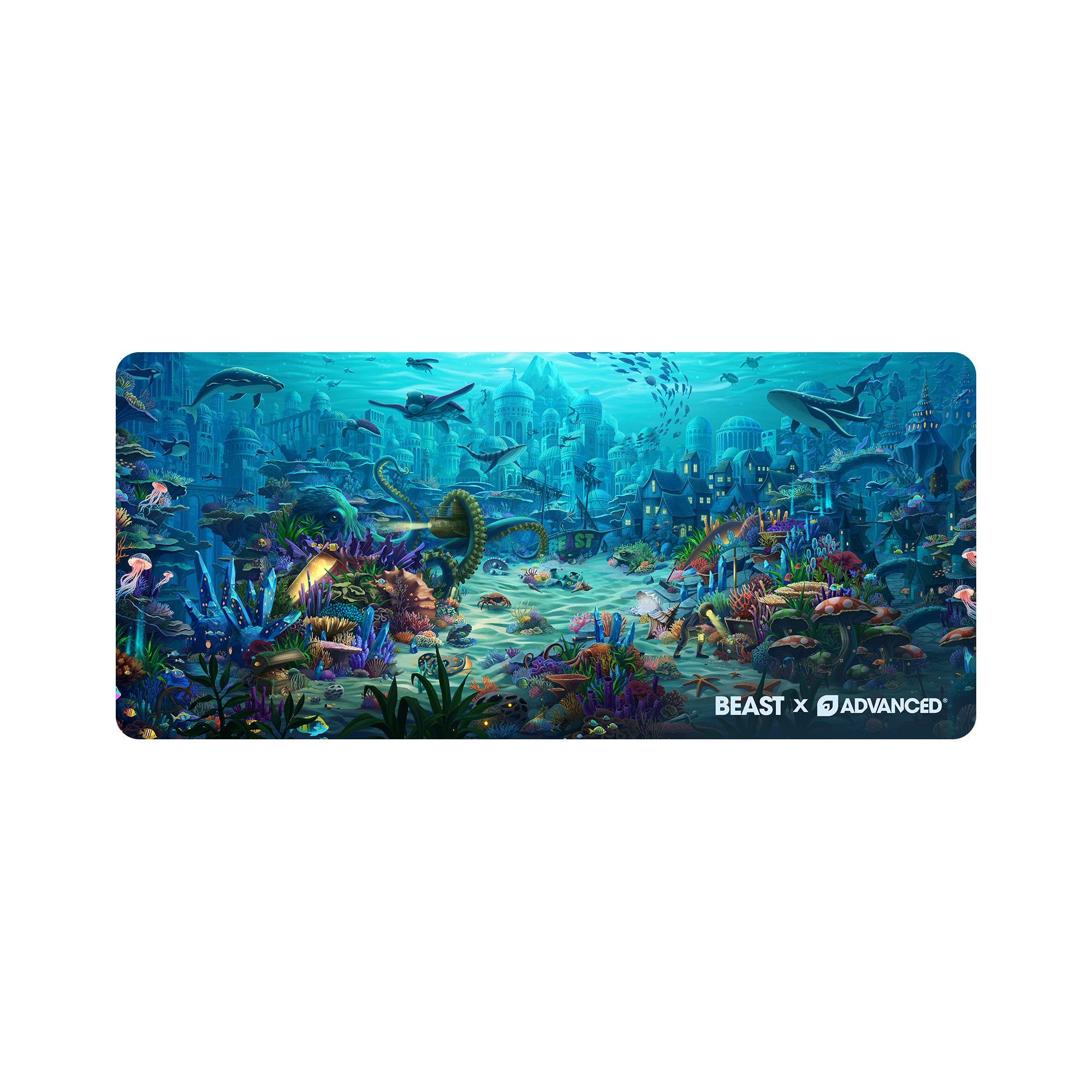 Beast's Deep Sea Deskmat
