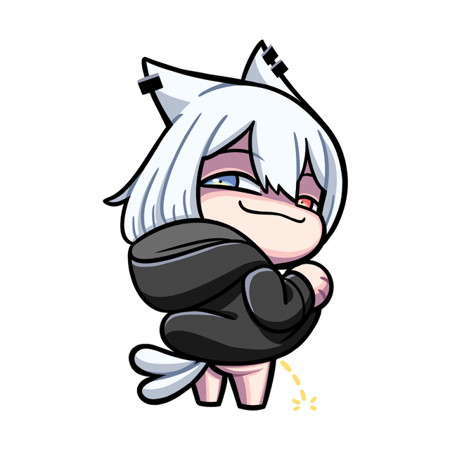 BlankieXIII Leaky Sticker