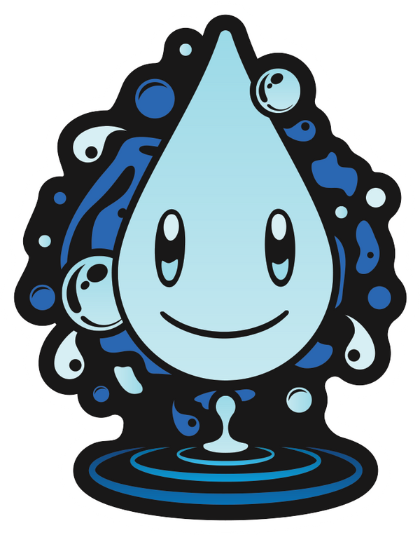 Blisy Water Droplet Sticker