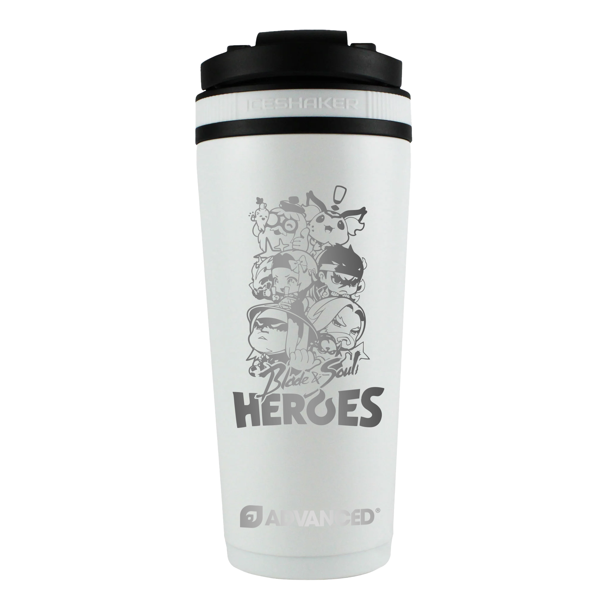 Blade & Soul Heroes 26oz Ice Shaker - White