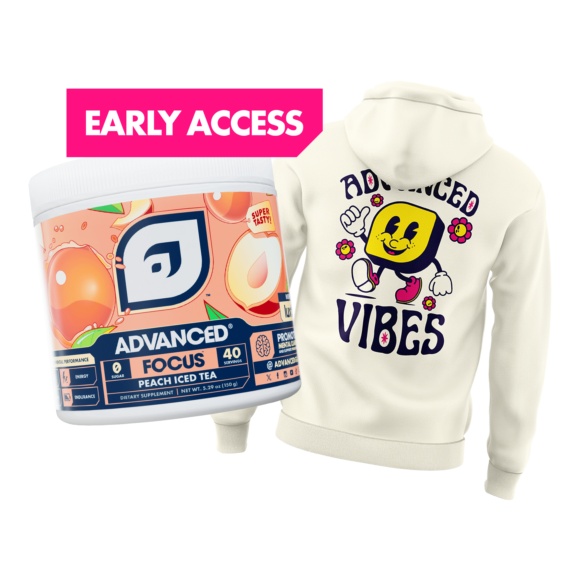 Vibes Peach Tea Early Access
