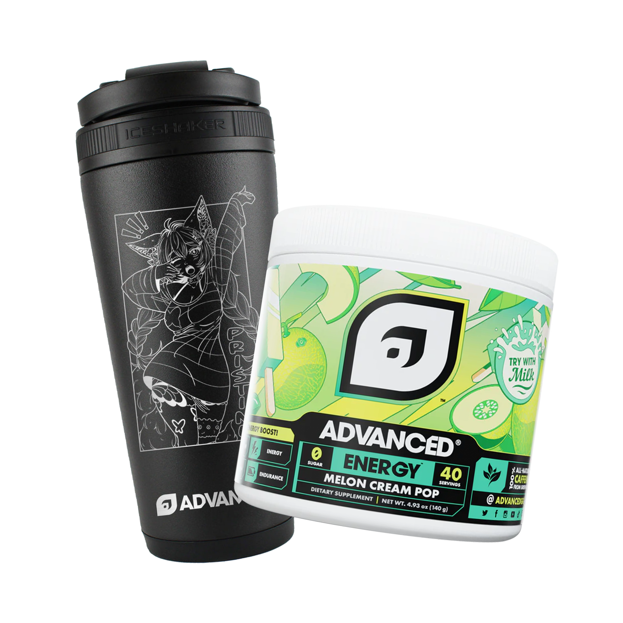 Pristine Black Shaker Bundle