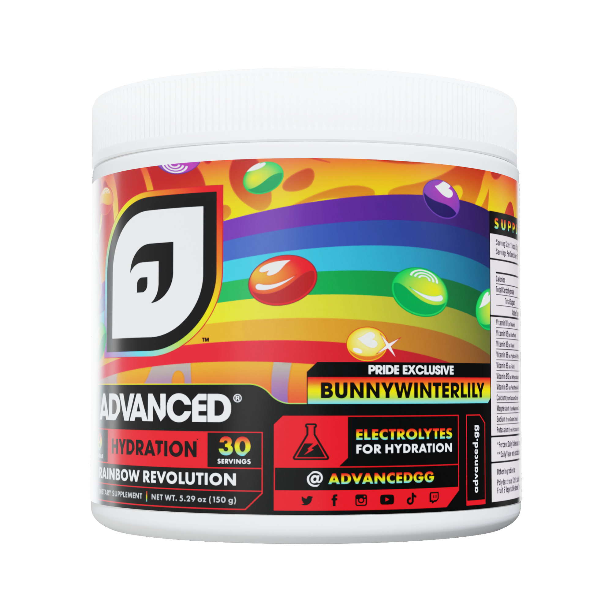 BunnyWinterLily Rainbow Revolution