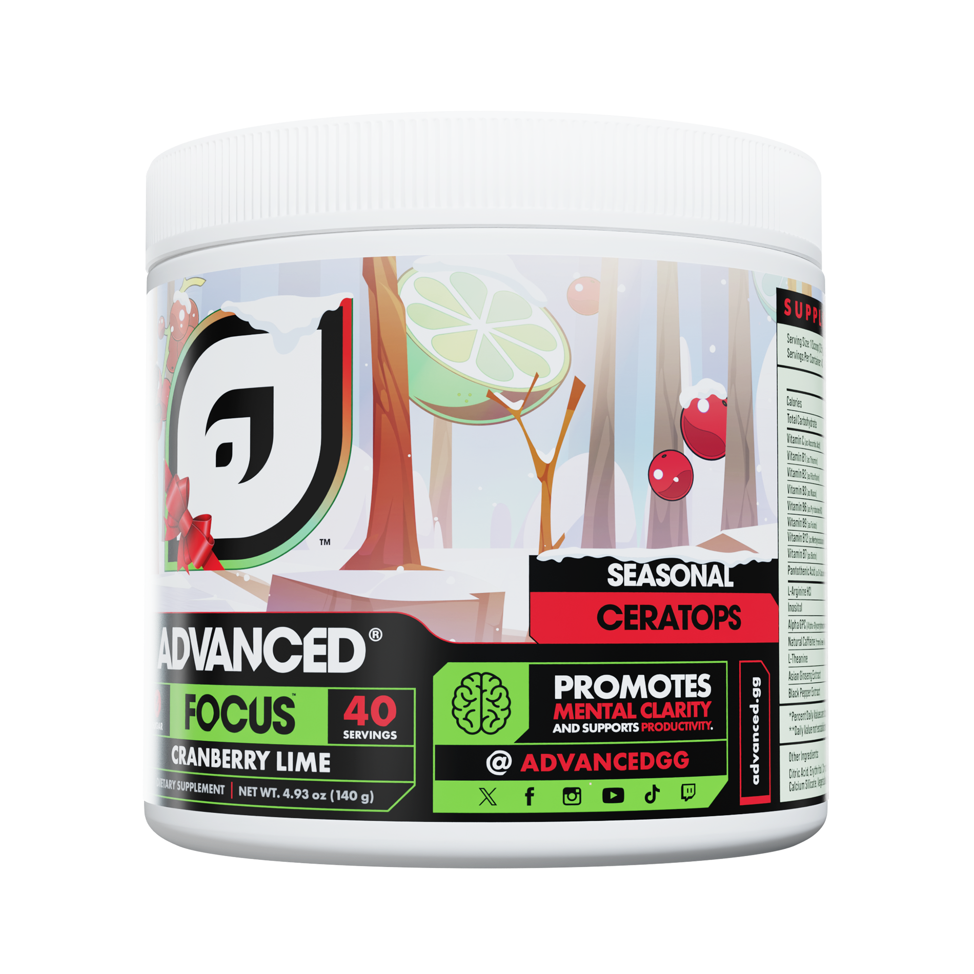 Ceratops' Cranberry Lime