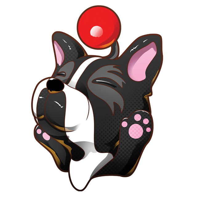 Chardmonk Dog Sticker