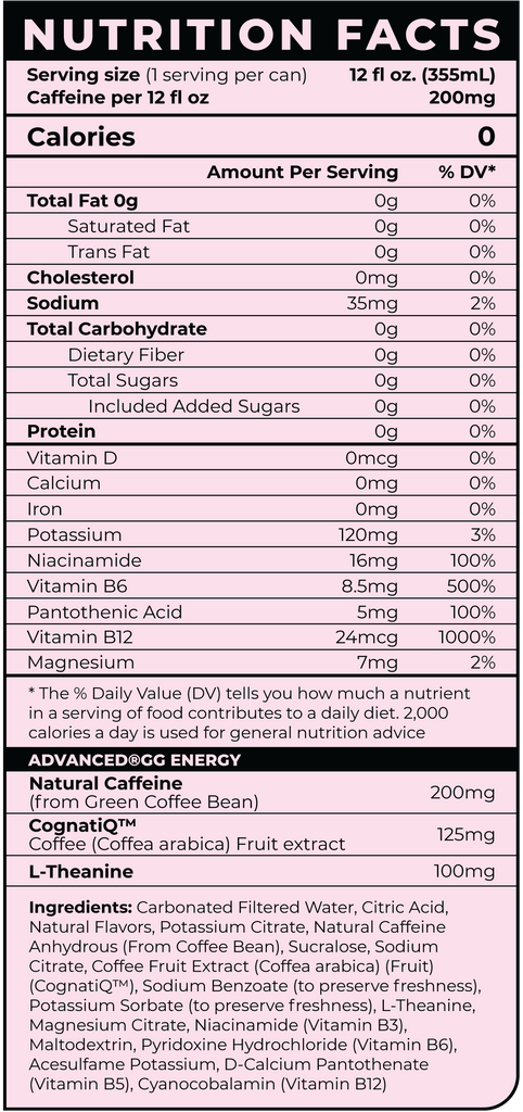Cherry Limeade Premium Energy - 12 Pack