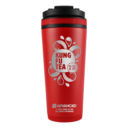 Kung Fu Tea Drop 26oz Ice Shaker - Red