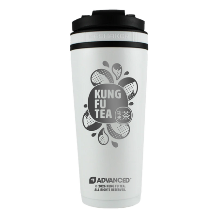 Kung Fu Tea Drop 26oz Ice Shaker - White
