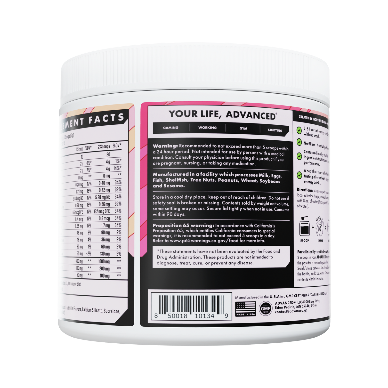 Lychee Energy Gaming Supplement