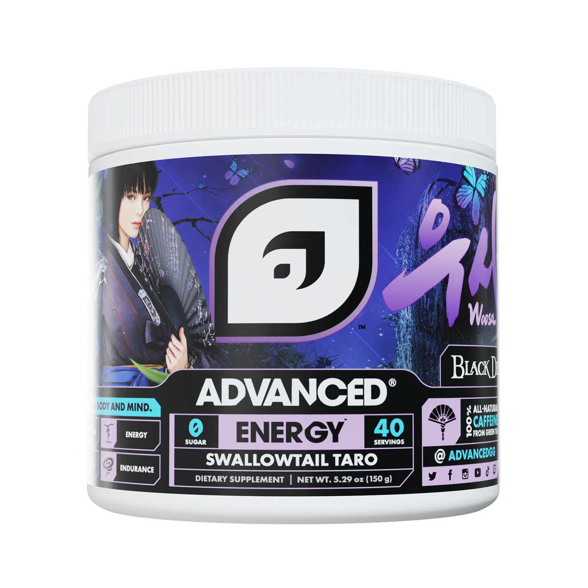 Taro Bubble Tea Energy Gaming Supplement