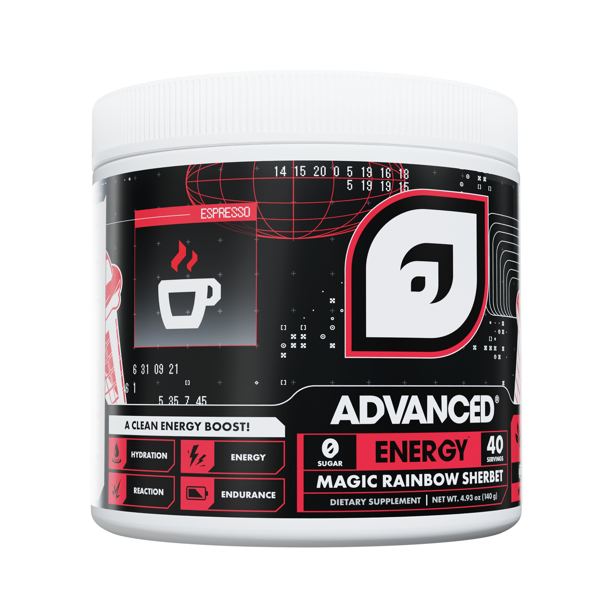 Espresso's Magic Rainbow Sherbet