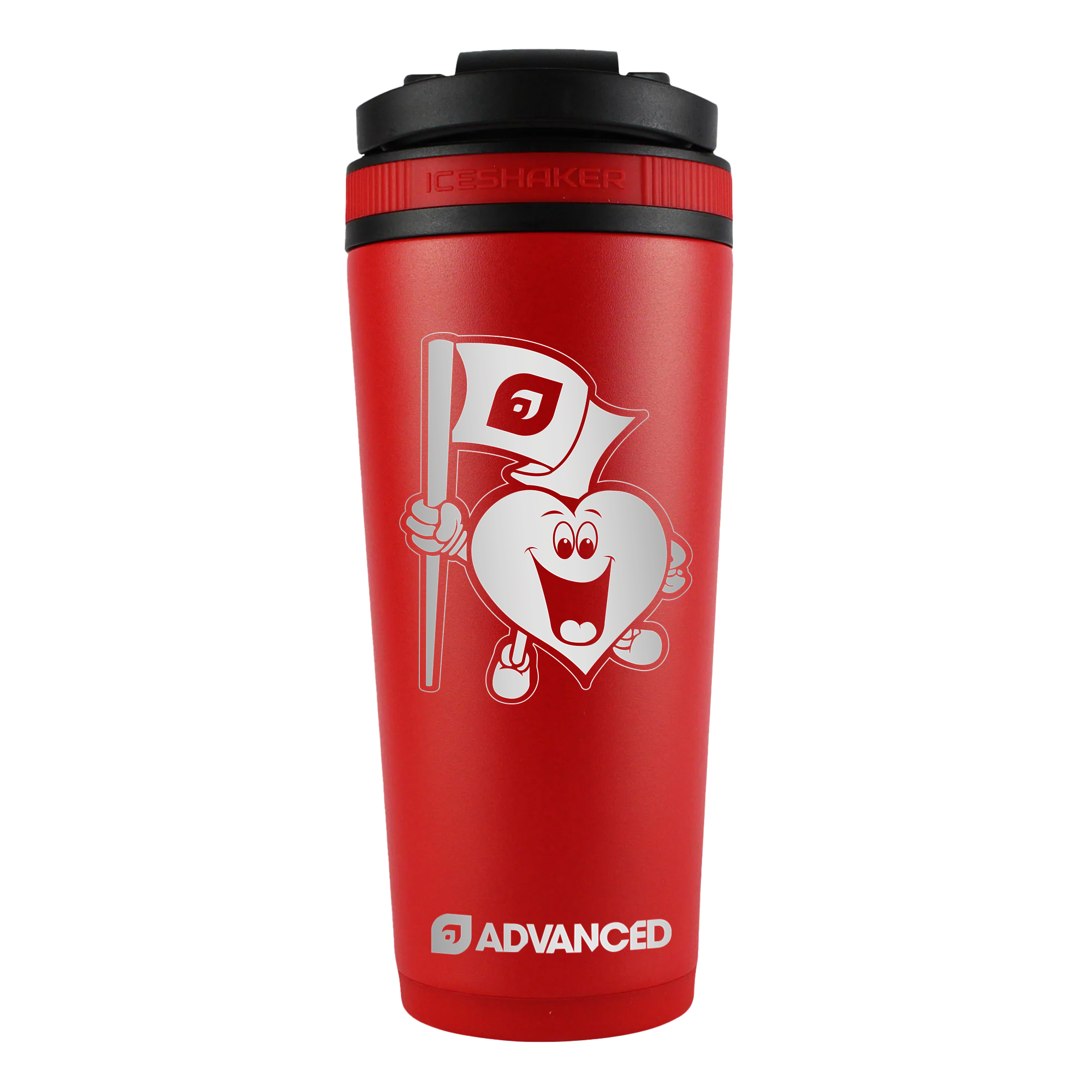 Evan Braddock 26oz ADVANCED Ice Shaker - Red