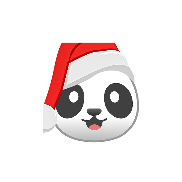 FrontalPanda's Christmas Santa Sticker