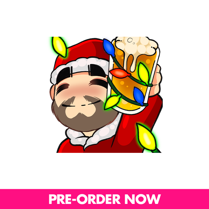 ChrispyGameplay Christmas Cheers Sticker