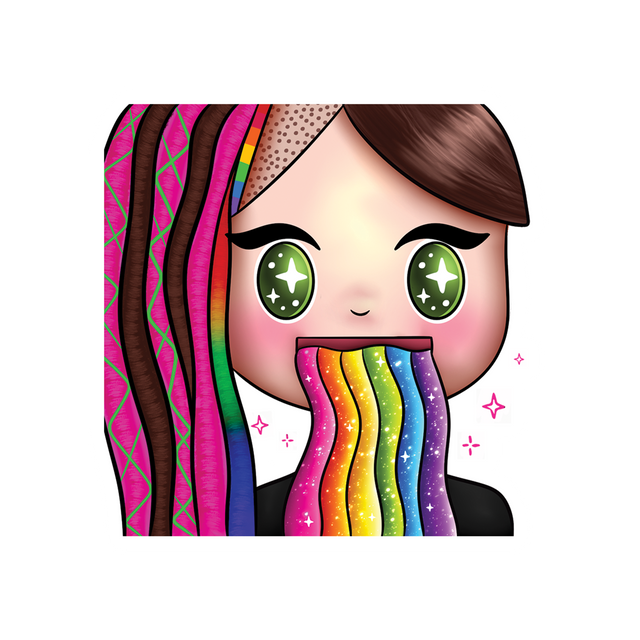Gagavalkyrie Pride Sticker