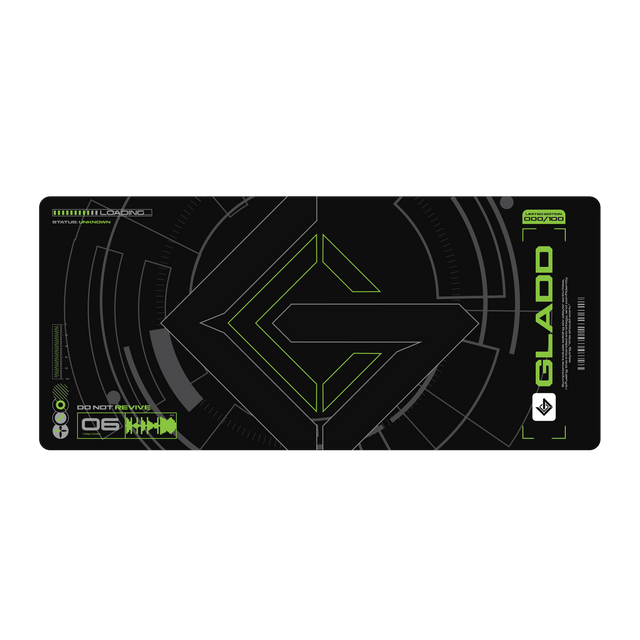Gladd XXL Deskmat - Serialized