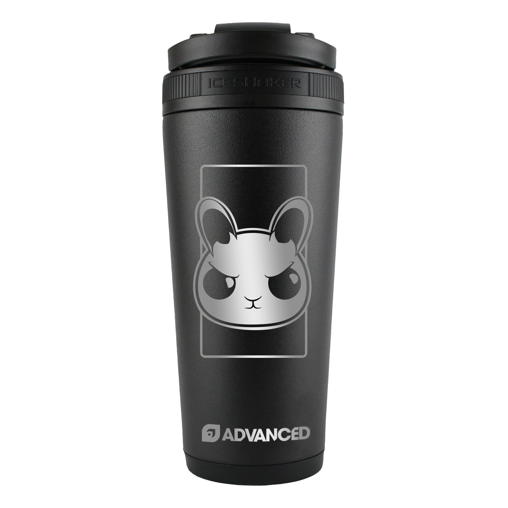 GrumpyBunBun Custom 26oz Ice Shaker - Black