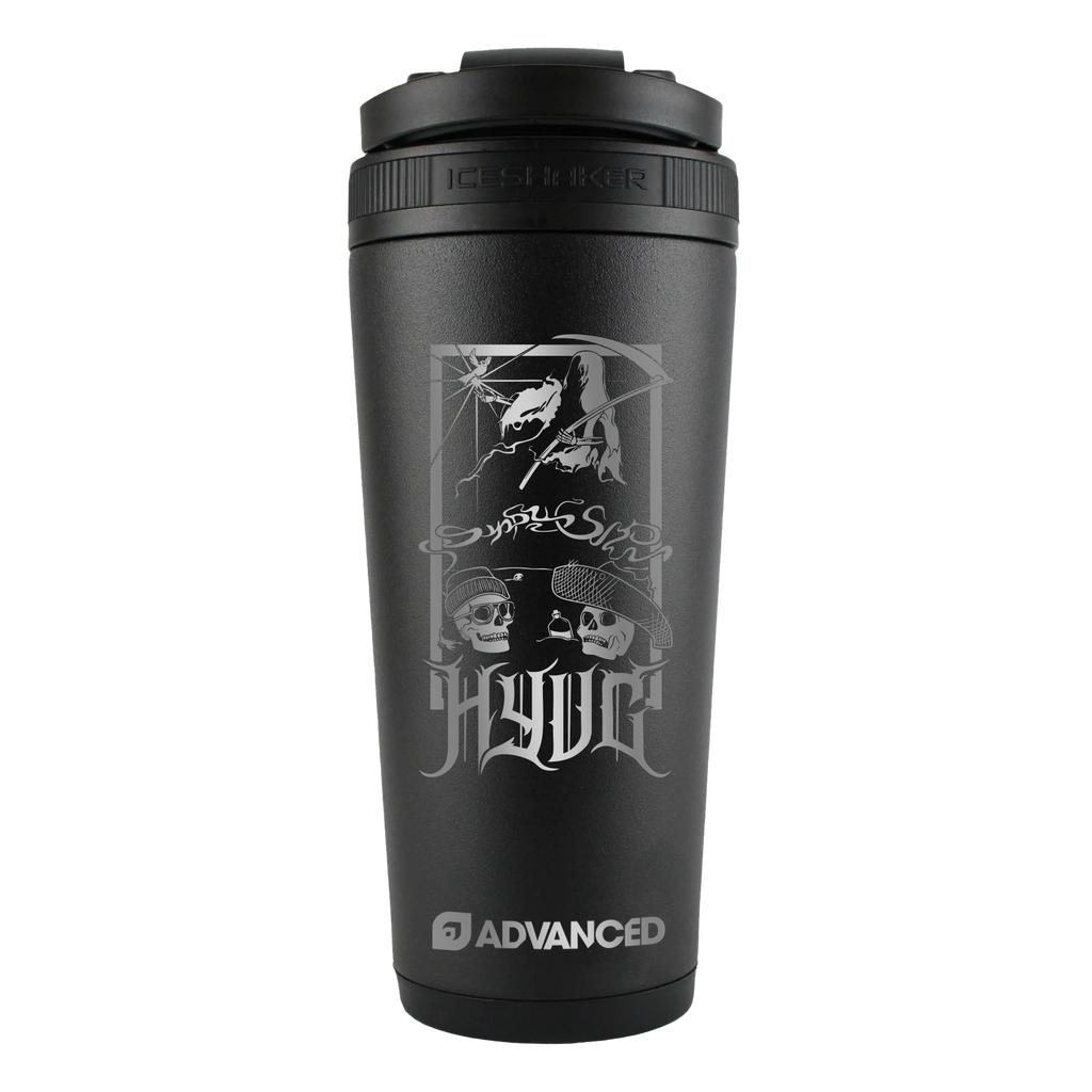 HeyYouVideoGame Custom 26oz Ice Shaker - Black