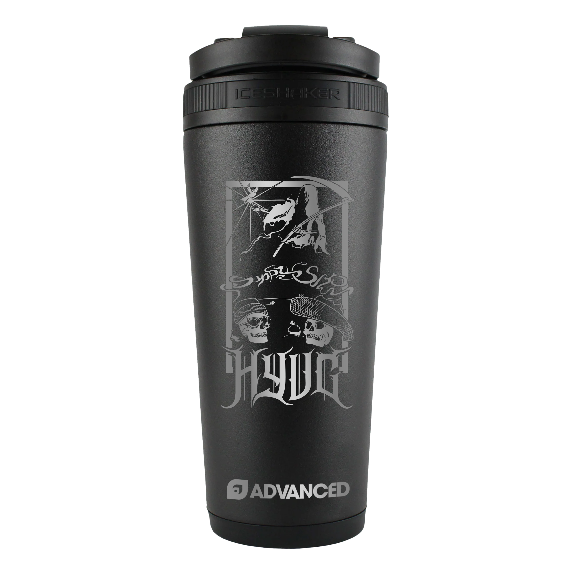 HeyYouVideoGame Custom 26oz Ice Shaker - Black