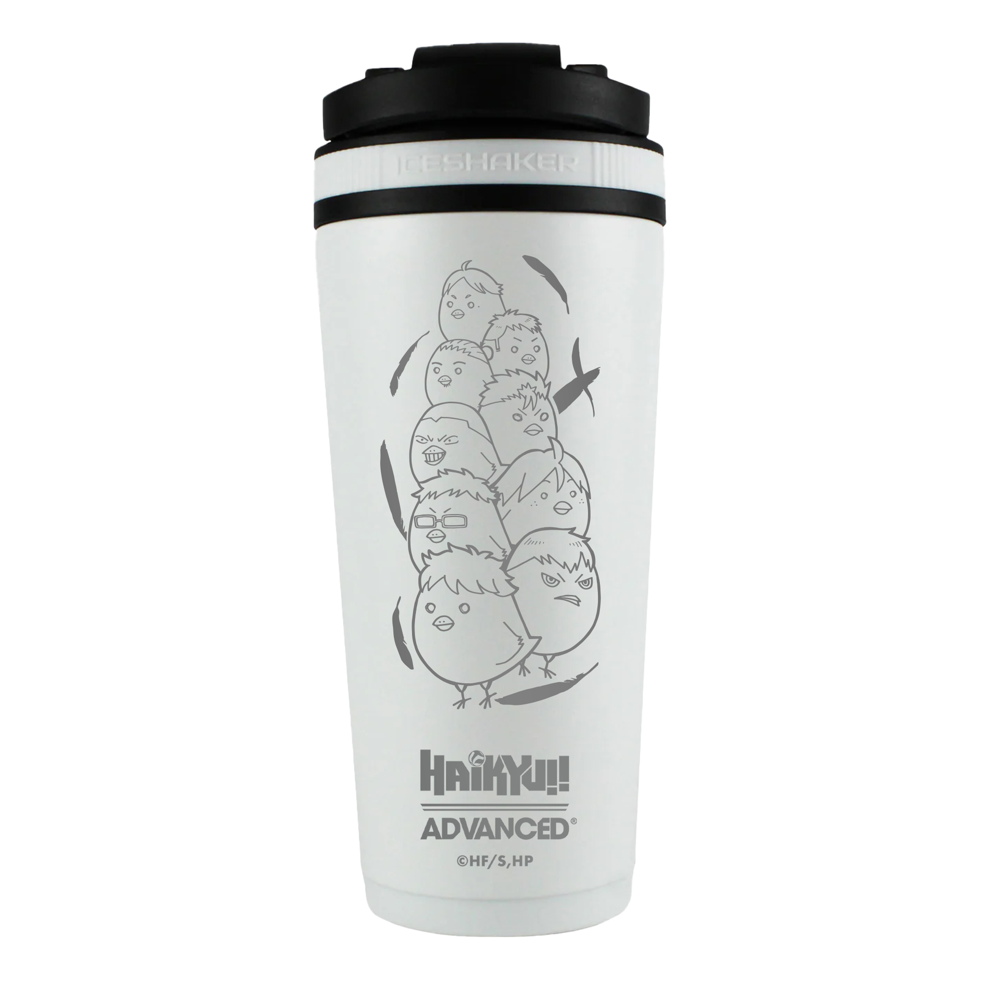 Haikyu!! Hinagarasu Shaker 26oz Ice Shaker - White