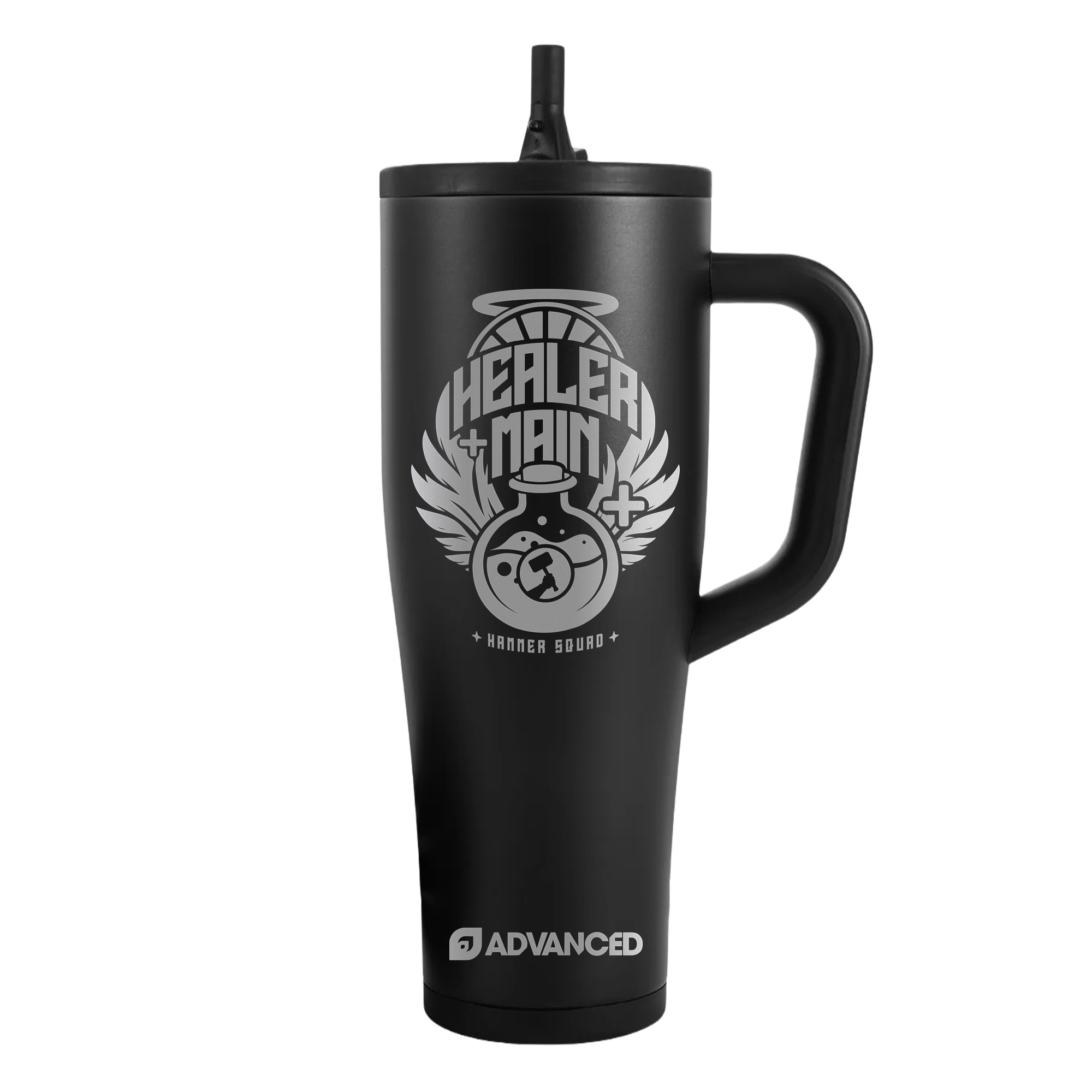 Healer Main 40oz Legend Series Ice Shaker - Black