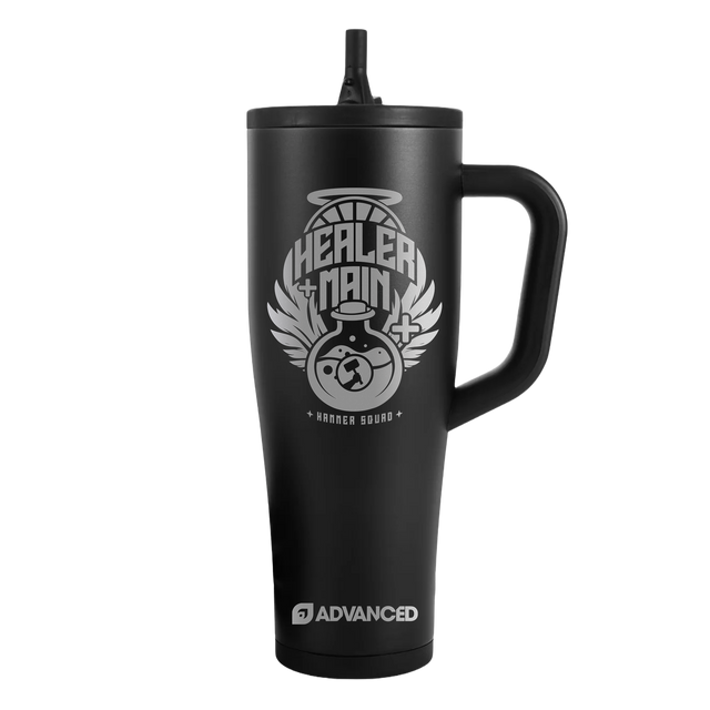 Towelliee Healer Main Custom 40oz Legend Series Ice Shaker - Black