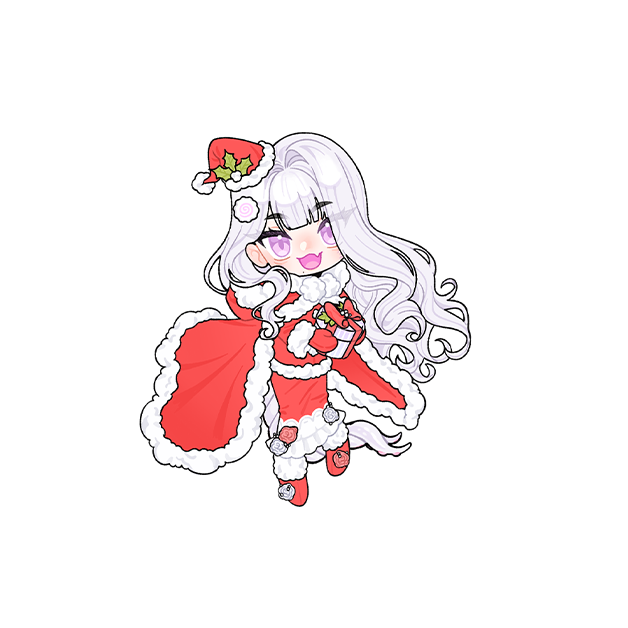 Ywuria's Christmas Santa Sticker