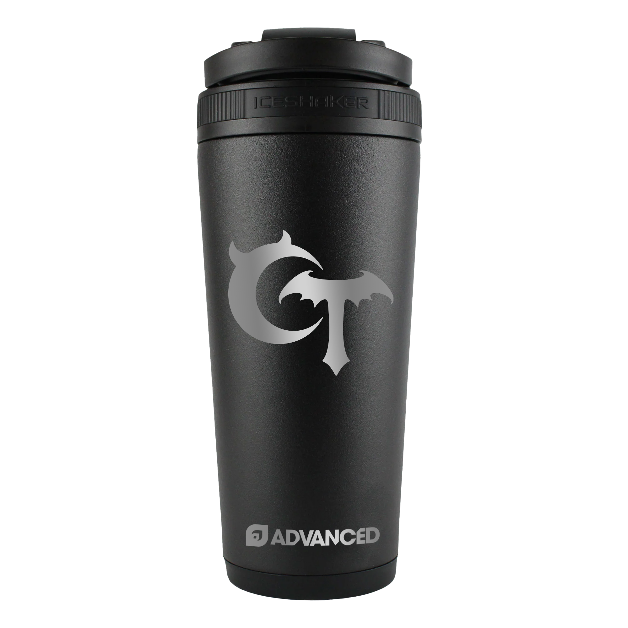 Ceratops Custom 26oz Ice Shaker - Black